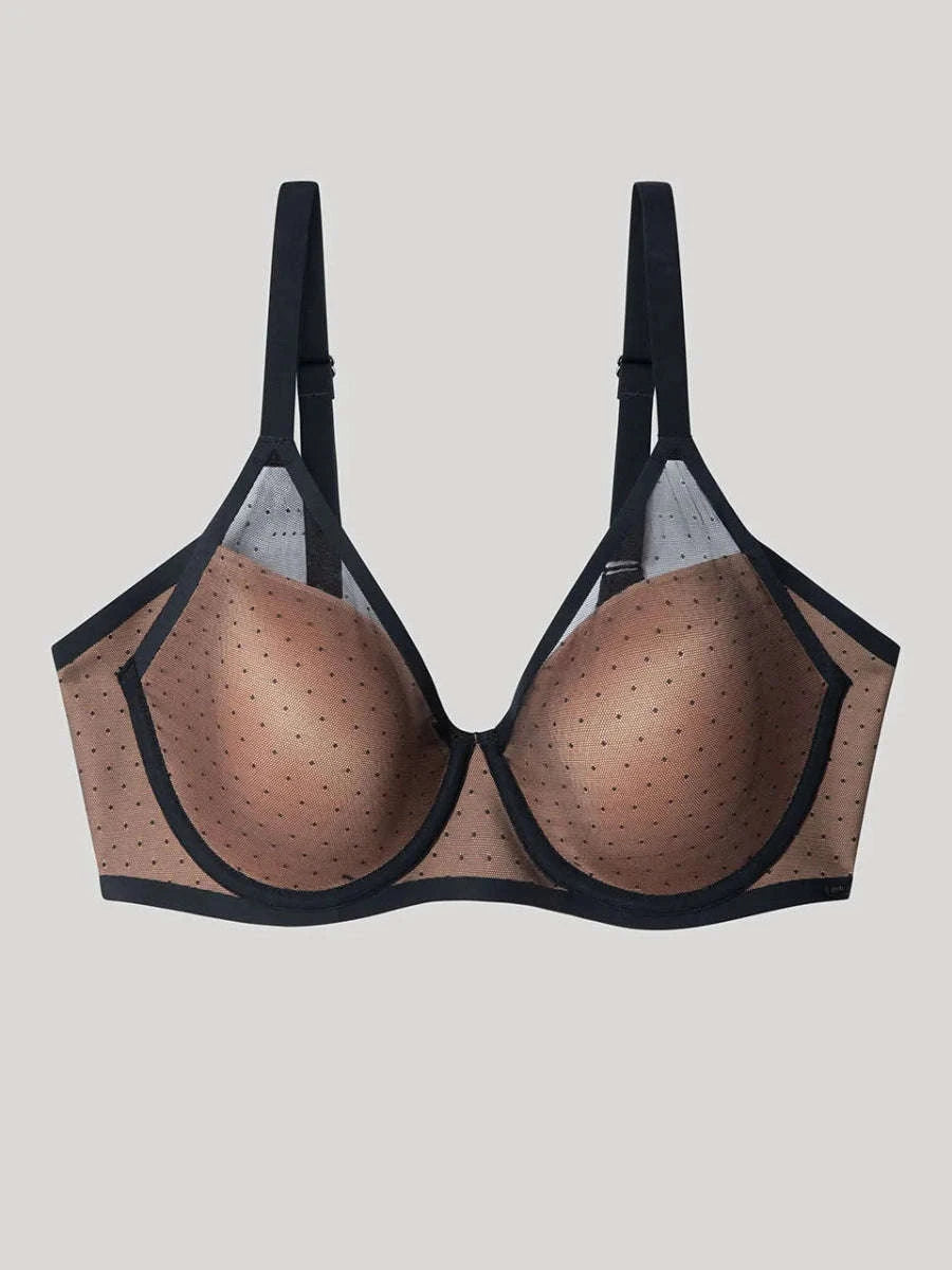 Sujetador bralette de capacidad y aros en tejido plumetti - Athenea y Laia Market