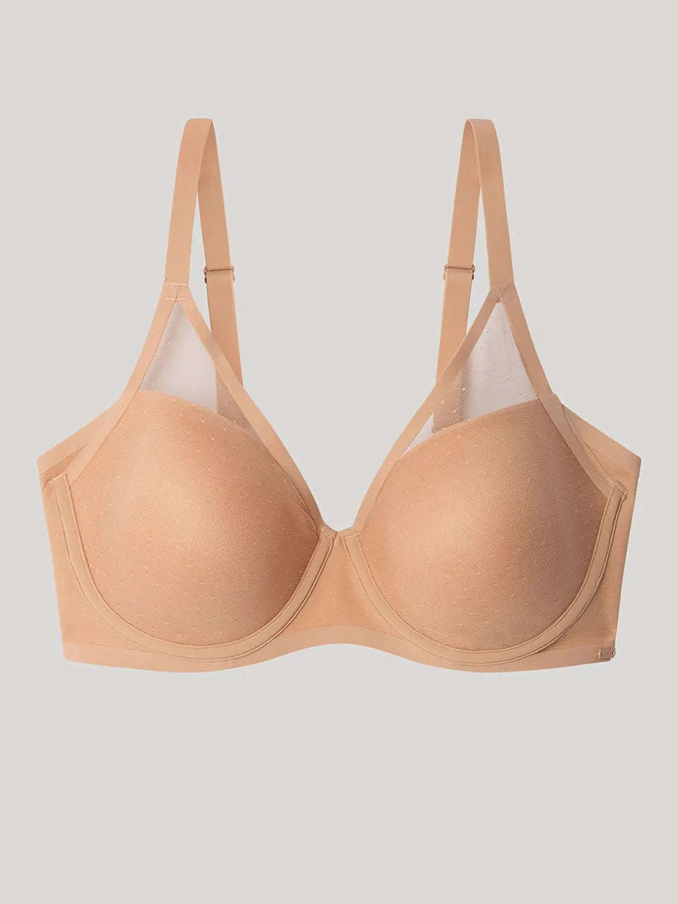 Sujetador bralette de capacidad y aros en tejido plumetti GISELA Athenea y Laia Market