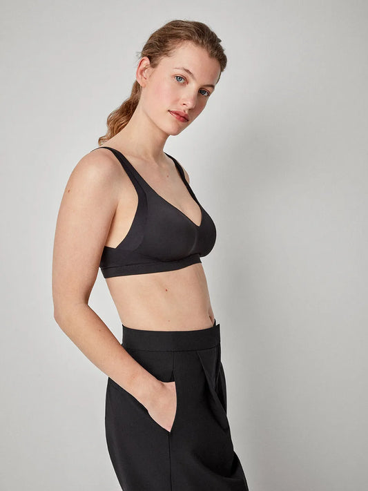 Sujetador capacidad sin aro