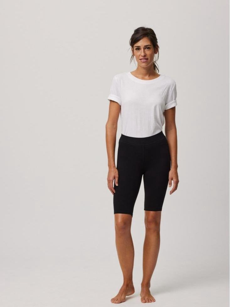 Ysabel Mora Leggings básicos cortos negro  70217