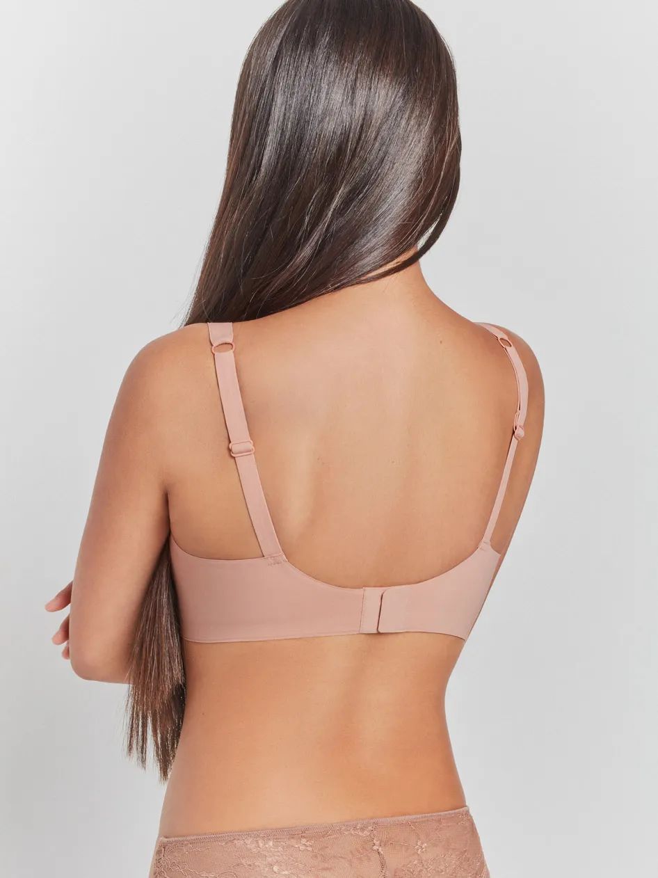 Sujetador push up extraíble y sin aro GISELA