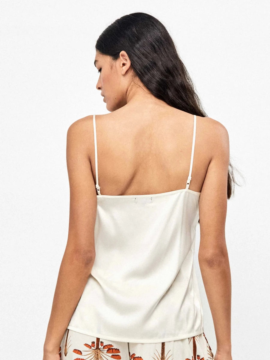 Camiseta tirantes detalle palmeras - Athenea y Laia Market