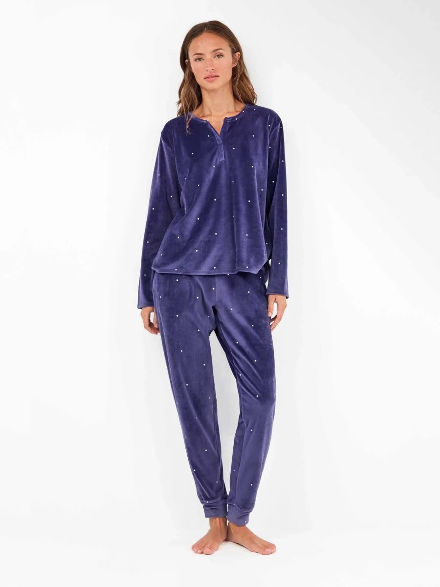 Conjunto pijama tejido polar elástico - Athenea y Laia Market