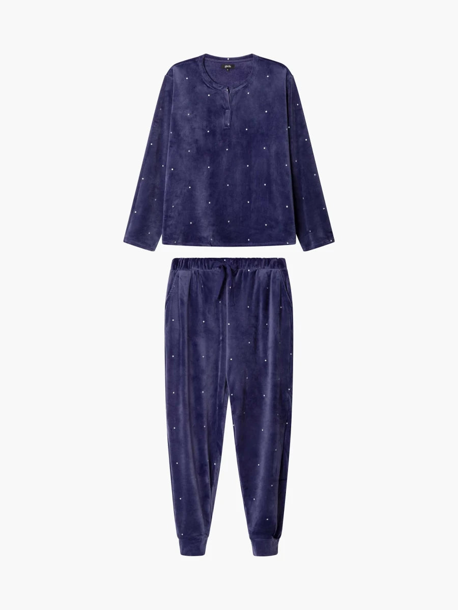 Conjunto pijama tejido polar elástico - Athenea y Laia Market