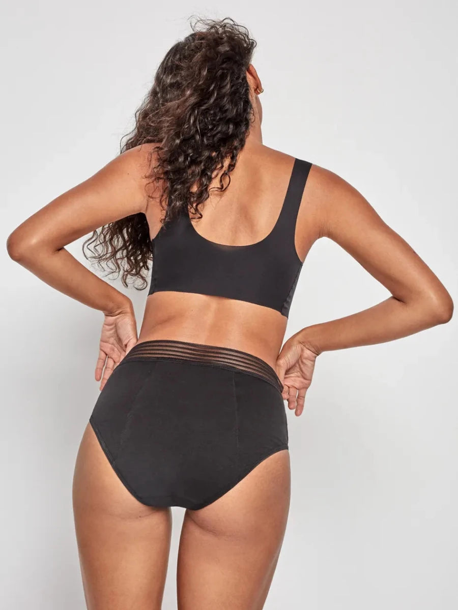 Pack de 2 braguita alta menstrual en tejido alta absorción - Athenea y Laia Market