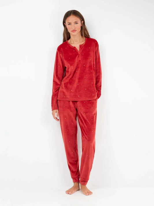 Pijama tejido polar elástico - Athenea y Laia Market