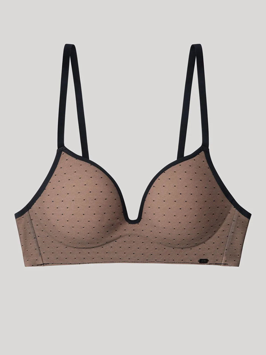 Sujetador push up sin aro en tejido plumetti - Athenea y Laia Market